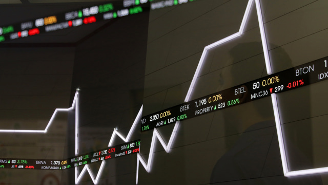 Pergerakan saham di bursa efek Indonesia (Foto: Fanny Kusumawardhani/kumparan)