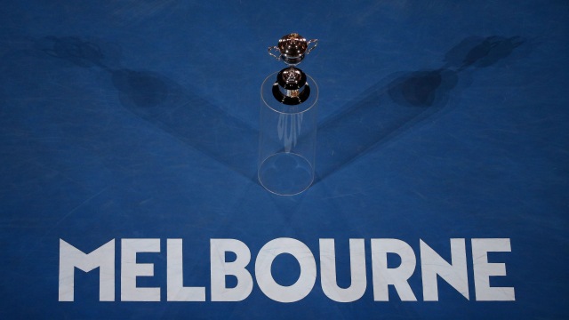 Trofi Australia Terbuka. (Foto: Getty Images)