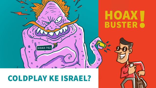 Apakah Coldplay benar ke Israel? Foto: Mateus Situmorang/kumparan