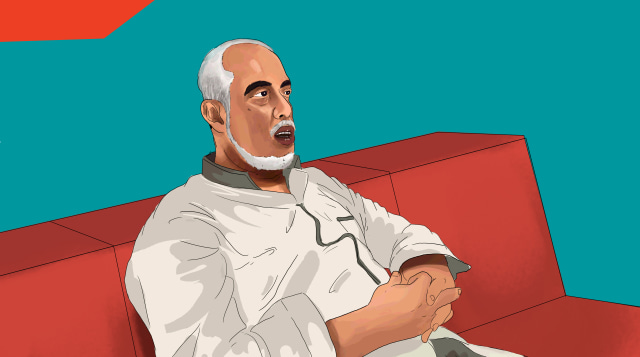 Ilustrasi Habib Ahmad Alatas (Foto: Muhammad Faisal Nu'man/kumparan)