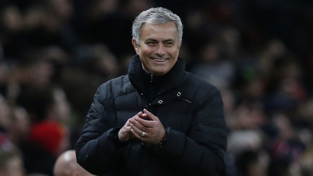 Mourinho dalam laga vs Middlesbrough. (Foto: Reuters)