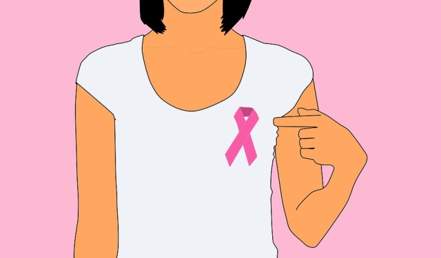 Ilustrasi kanker payudara. (Foto: Waldryano/Pixabay)