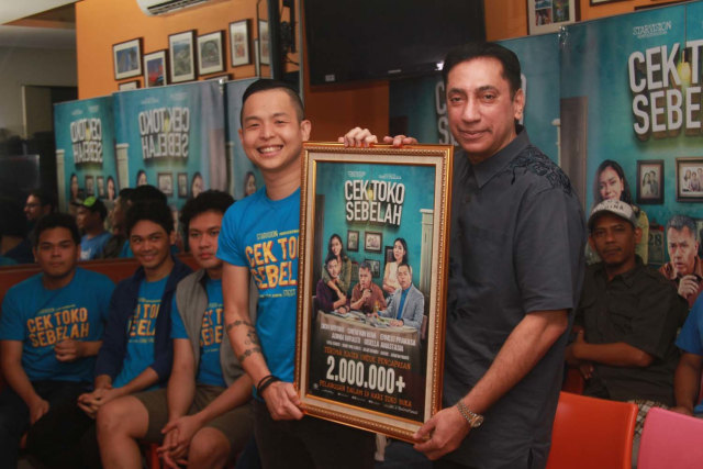 Film Cek Toko Sebelah mencapai 2 juta penonton. (Foto: Munady Widjaja/kumparan)