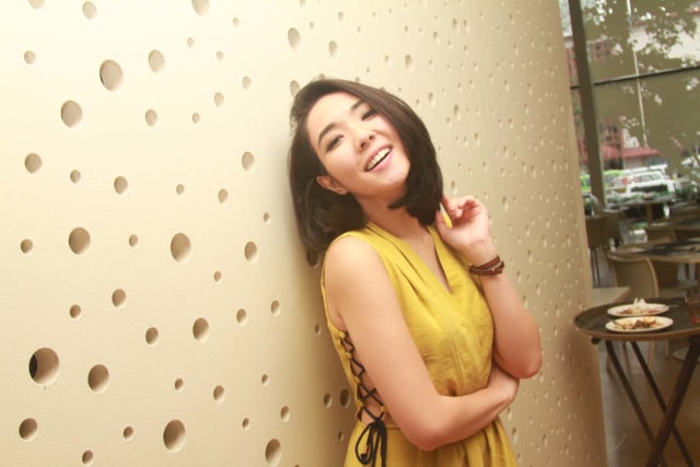 Gisella Anastasia, istri Gading Marten. (Foto: Munady Widjaja/kumparan)