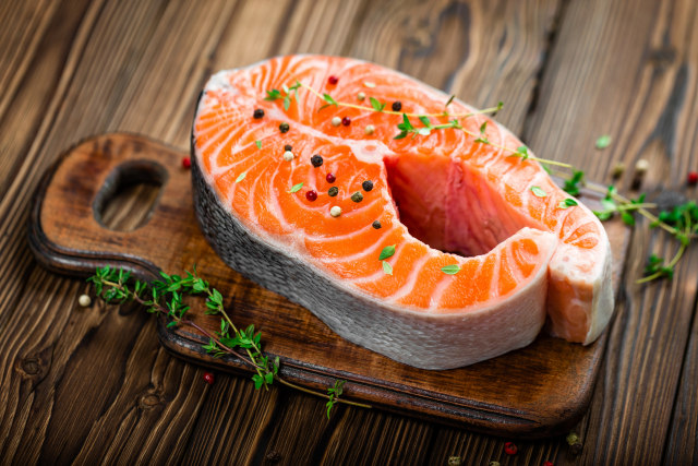 Ikan Salmon. (Foto: Thinkstock)