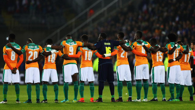 Timnas Pantai Gading. Foto: Getty Images