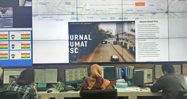 Jakarta Smart City. (Foto: Nadia Riso/kumparan)