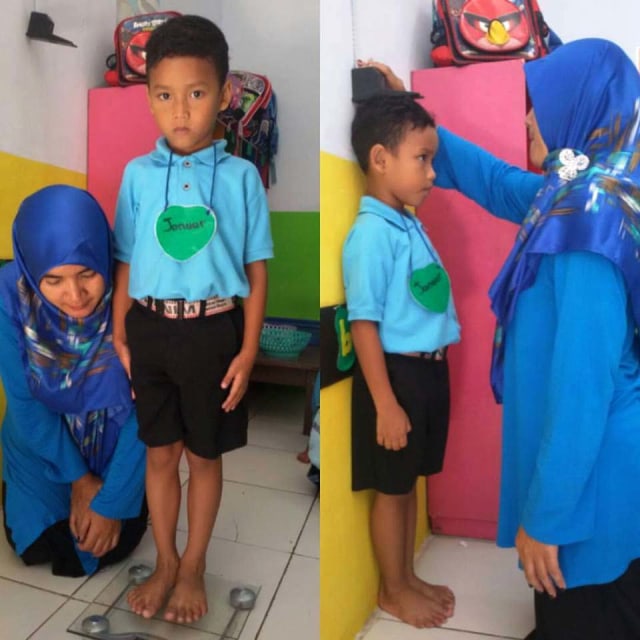 Antropometri di PAUD Sehat Ceria