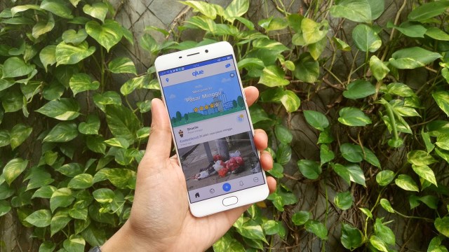 Tampilan aplikasi Qlue. Foto: Muhammad Fikrie/kumparan