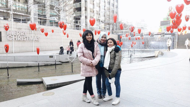 Jasa private tour di Korea. (Foto: Dok. Siszy Asrialdi)