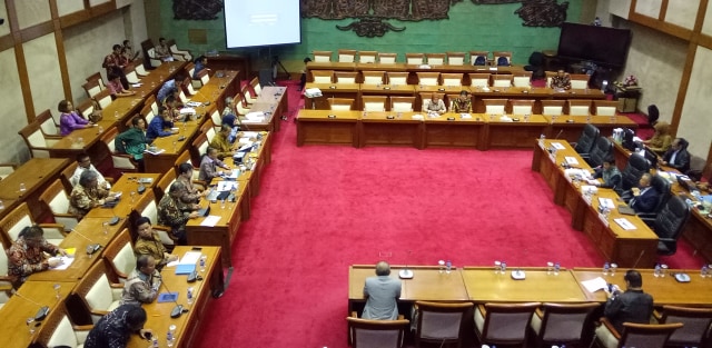 Rapat Komisi XI DPR dan Direktorat Jenderal Pajak. (Foto: Nicha Muslimawati/kumparan)