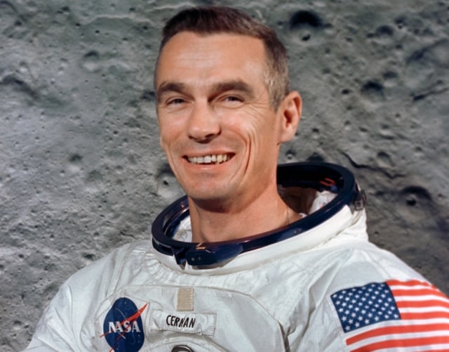 Eugene A. Cernan, astronot asal Amerika. (Foto: Wikimedia)
