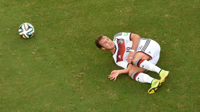 Mario Goetze bersama Timnas Jerman (Foto: Getty Images)