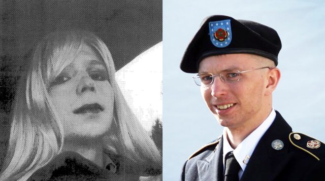 Manning sesudah dan sebelum transgender. (Foto: Reuters/US Army-Getty Image/Alex Wong)