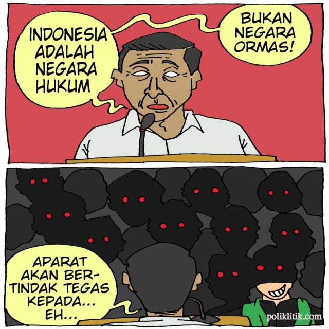 Ini Negara Hukum, Bukan Negara Ormas