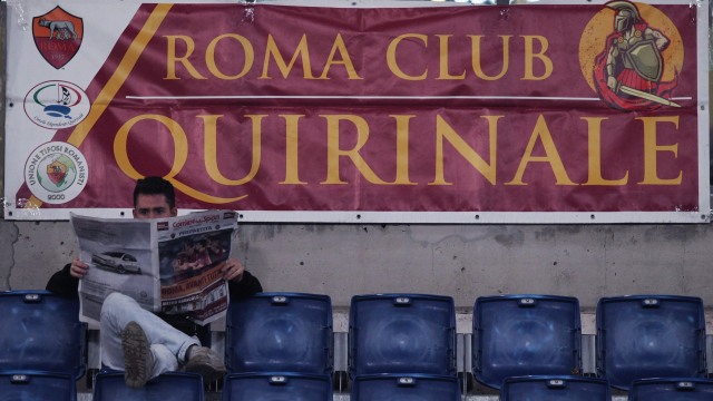 Tifoso A.S. Roma (Ilustrasi) (Foto: Paolo Bruno/Stringer)