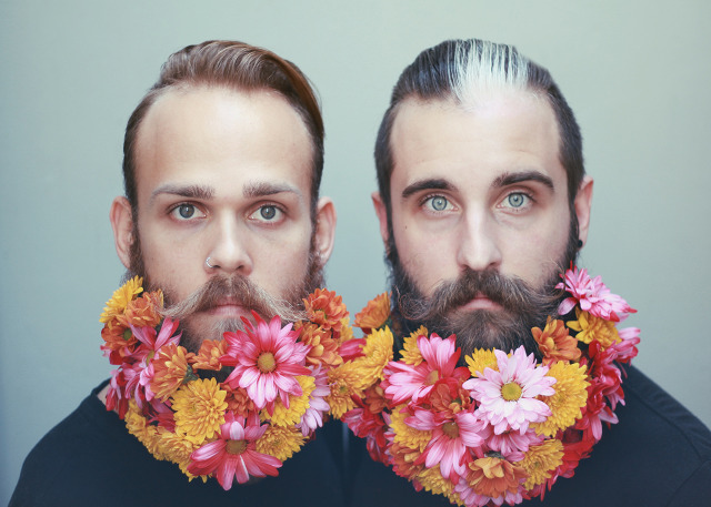 Tren Flower Beard yang sedang populer. (Foto: yatzer.com)