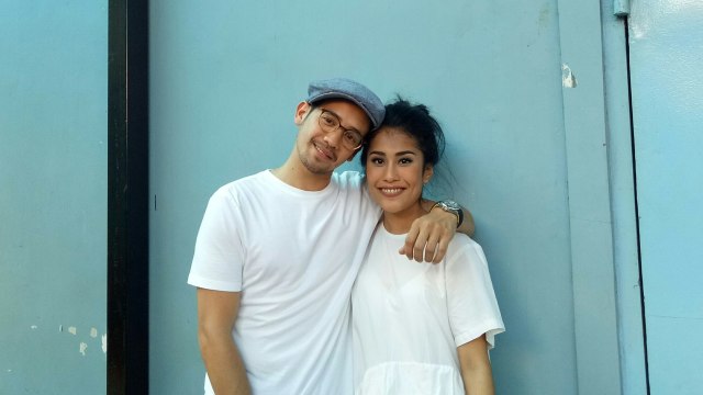 Tarra Budiman dan Gya pasangan artis. (Foto: D.N Mustika Sari/kumparan)