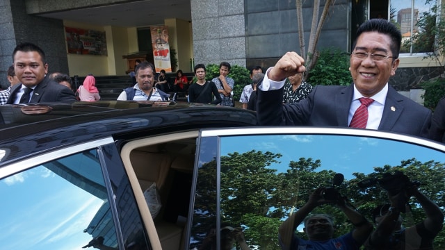 Henry Yosodi Ningrat di Polda Metro Jaya (Foto: Aditia Noviansyah/kumparan)