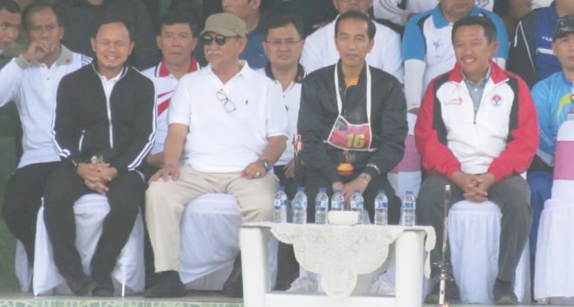 Acara Kejuaraan Panahan Bogor Terbuka 2017. (Foto: Yudhistira Amran Saleh/kumparan)