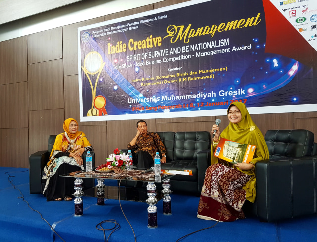 UM Gresik Gelar Seminar Entrepreneurship Indie Creative Management