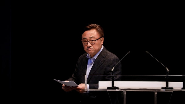 Presiden Samsung Electronics, Koh Dong-jin (Foto: Kim Hong-Ji/Reuters)