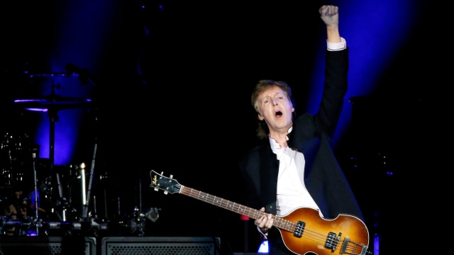 Paul di Desert Trip music festival, California (Foto: Mario Anzuoni/Reuters)