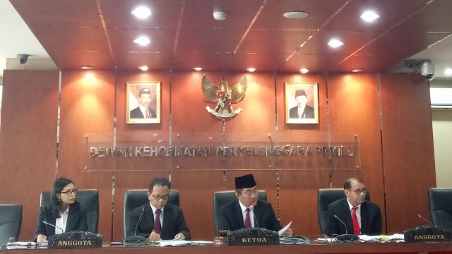 Sidang DKPP. (Foto: Fahrian Saleh/kumparan)