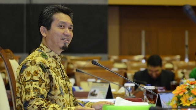 Almuzzammil Yusuf di gedung DPR. (Foto: Dokumentasi Humas Fraksi PKS DPR RI)