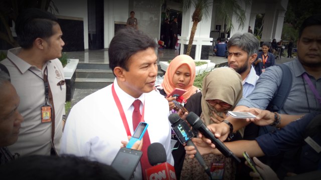 Komjen Ari Dono di acara Rapim Polri 2017. (Foto: Aldis Tannos/kumparan)