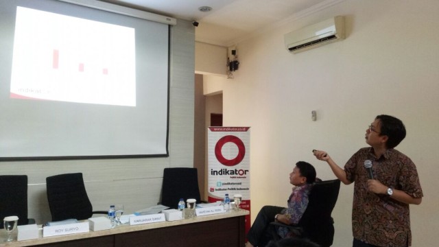 Direktur Eksekutif Indikator, Burhanudin Muhtadi (Foto: Amanaturisyidah/kumparan)