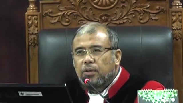 Hakim Mahkamah Konstitusi Patrialis Akbar (Foto: Dok. Mahkamah Konstitusi)