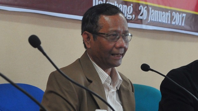Mantan ketua MK, Mahfud MD (Foto: Feny Selly/Antara)