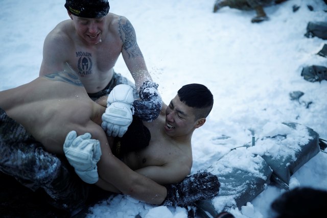 Latihan Militer. (Foto: Reuters/Kim Hong-Ji)