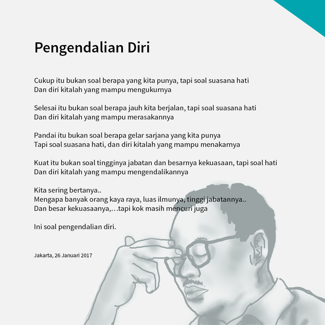 Pengendalian Diri (Foto: Rizki Amalia )