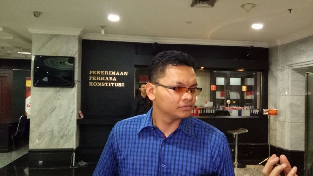 Fajar Laksono, juru bicara MK. (Foto: Aprilandika Pratama/kumparan)