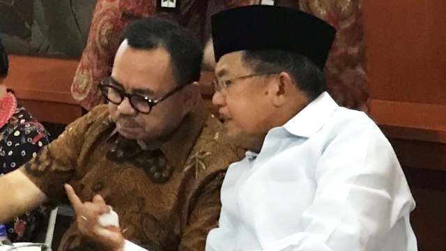 Sudirman Said makan bersama Jusuf Kalla (Foto: Dok. Istimewa)