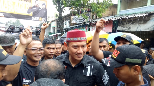 Kampanye Agus Harimurti Yudhoyono. (Foto: Viry Alifiyadi/kumparan)