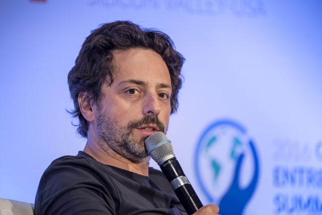 Sergey Brin, Pendiri dan Presiden Alphabet. Foto: Getty Images/Bloomberg