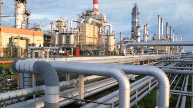 Kilang minyak di Cilacap (Foto: Dokumentasi bumn)