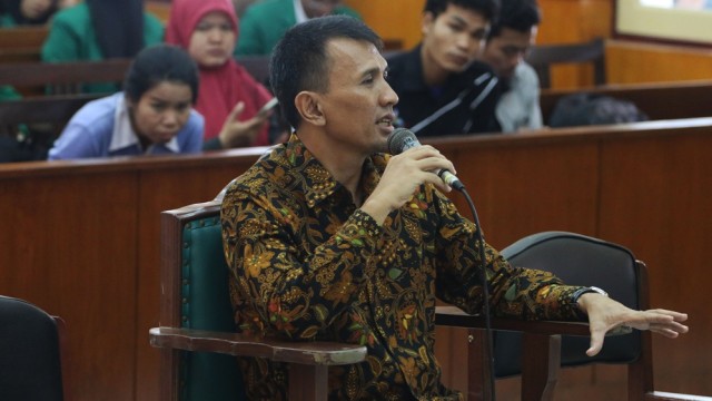 Mantan Gubernur Sumut, Gatot Pujo Nugroho (Foto: Irsan Mulyadi/Antara)