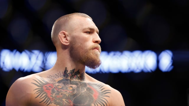 Conor McGregor, siap tempur. Foto: Steve Marcus/Stringer