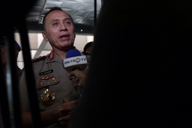 Muhammad Iriawan dalam rakor nasional. (Foto: Fanny Kusumawardhani/kumparan)