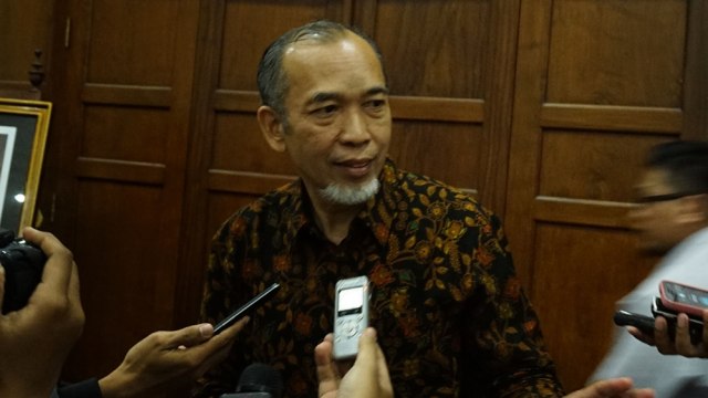 Mantan Rektor UII Harsoyo (Foto: Andreas Fitri Atmoko/Antara)