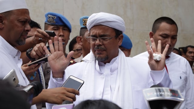 Rizieq Syihab . Foto: Fanny Kusumawardhani/kumparan