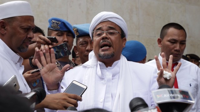 Habib Rizieq Shihab. Foto: Fanny Kusumawardhani/kumparan