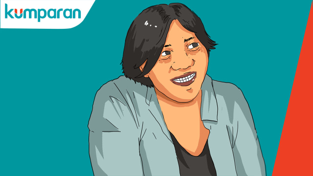 Ilustrasi Rosa Panggabean (Foto: Muhammad Faisal)