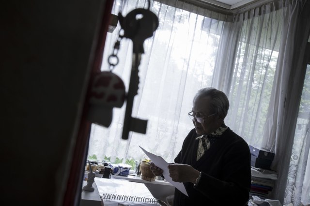 Sarmadji, salah satu eksil. (Foto: Rosa Panggabean/2014)