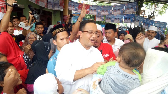 Anies Basweda. Foto: Wandha Hidayat/kumparan