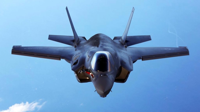 Pesawat tempur F-35 milik Amerika Serikat. (Foto: US Marine Corps/Reuters)